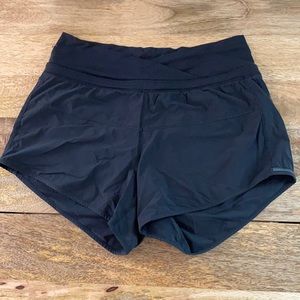 Worn Lululemon black shorts